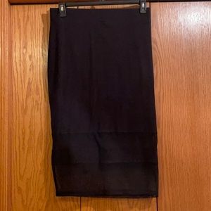 NWOT Black Skirt